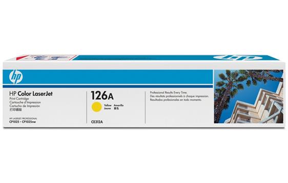 774849 HP CE312A Toner HP CE312A 126A 1K gul 